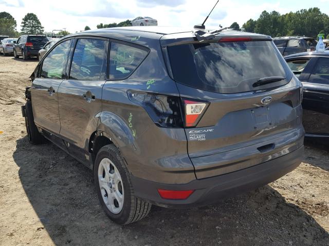 1FMCU0F7XJUA36807 - 2018 FORD ESCAPE S GRAY photo 3