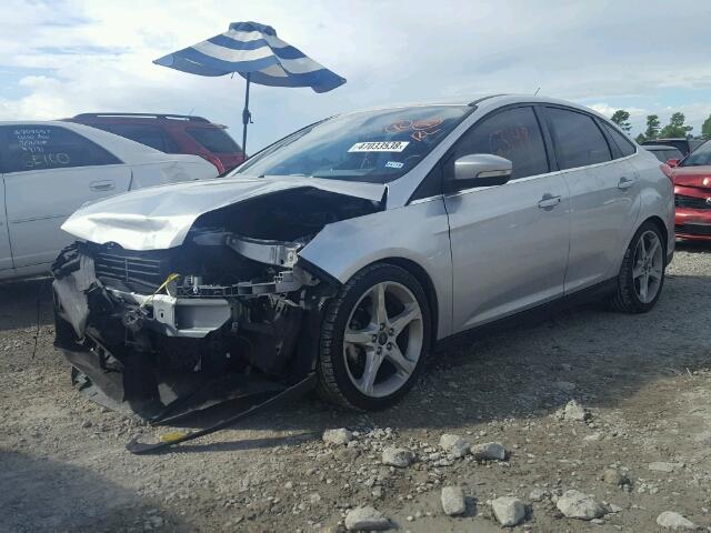 1FADP3J2XEL130488 - 2014 FORD FOCUS TITA GRAY photo 2