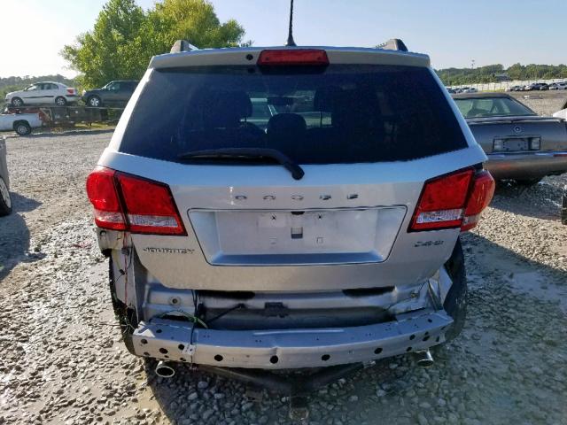 3C4PDCDG3CT347065 - 2012 DODGE JOURNEY CR SILVER photo 9