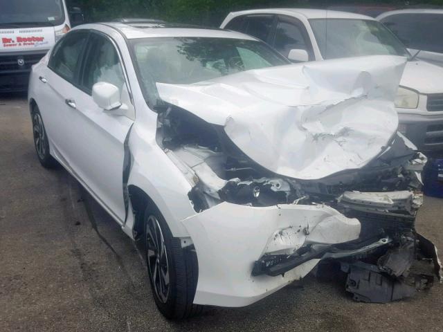 1HGCR2F87GA056728 - 2016 HONDA ACCORD EXL WHITE photo 1