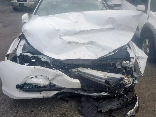 1HGCR2F87GA056728 - 2016 HONDA ACCORD EXL WHITE photo 7