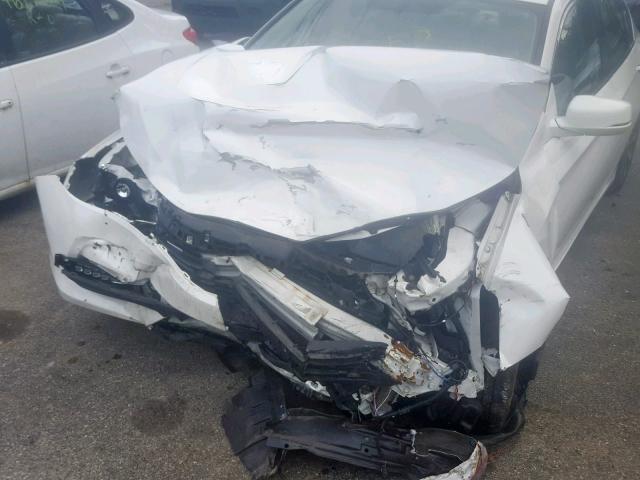 1HGCR2F87GA056728 - 2016 HONDA ACCORD EXL WHITE photo 9