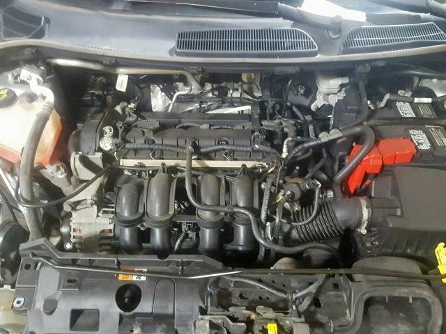 3FADP4BJXFM224253 - 2015 FORD FIESTA SE SILVER photo 7