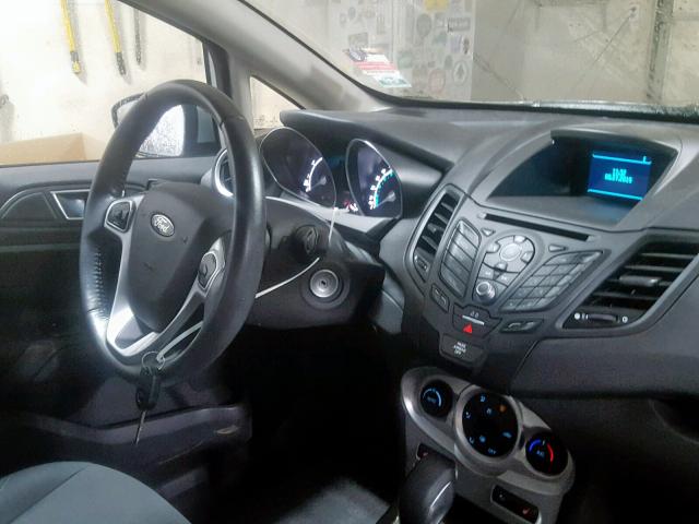 3FADP4BJXFM224253 - 2015 FORD FIESTA SE SILVER photo 9