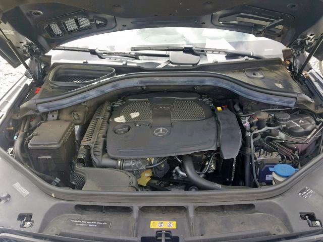 4JGDA5HB0GA625659 - 2016 MERCEDES-BENZ GLE 350 4M GRAY photo 7