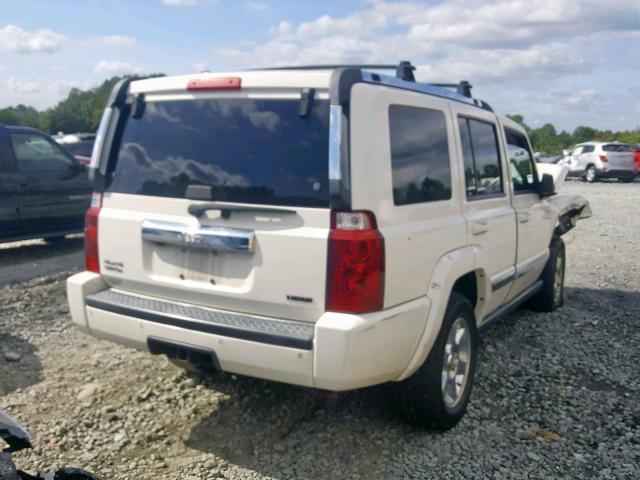 1J8HG58298C111263 - 2008 JEEP COMMANDER თეთრი ფოტო 4