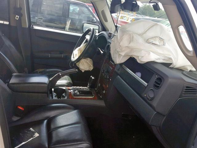 1J8HG58298C111263 - 2008 JEEP COMMANDER თეთრი ფოტო 5