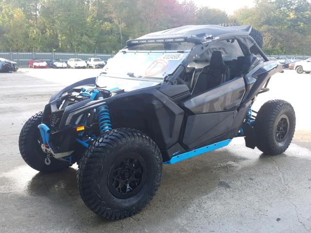 3JBVPAY47JK000234 - 2018 CAN-AM MAVERICK X BLACK photo 2