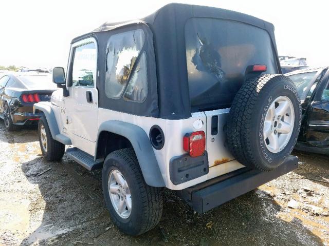 1J4FA39S46P731635 - 2006 JEEP WRANGLER X SILVER photo 3