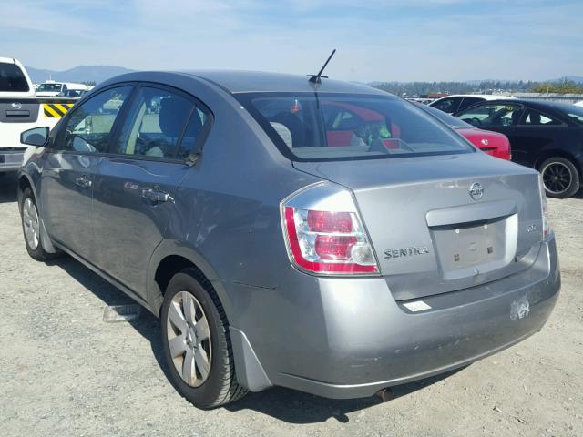 3N1AB61E27L698347 - 2007 NISSAN SENTRA 2.0 GRAY photo 3