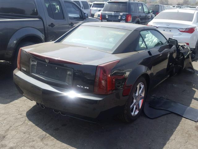 1G6YV34A245600376 - 2004 CADILLAC XLR BLACK photo 4