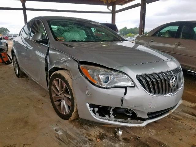 2G4GK5EX4G9103946 - 2016 BUICK REGAL SILVER photo 1