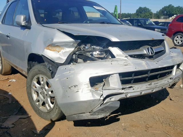 2HNYD18914H557172 - 2004 ACURA MDX TOURIN SILVER photo 9