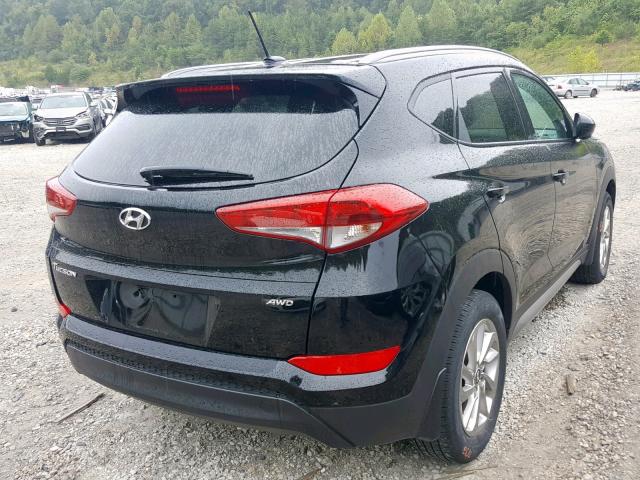 KM8J3CA4XHU299429 - 2017 HYUNDAI TUCSON LIM BLACK photo 4