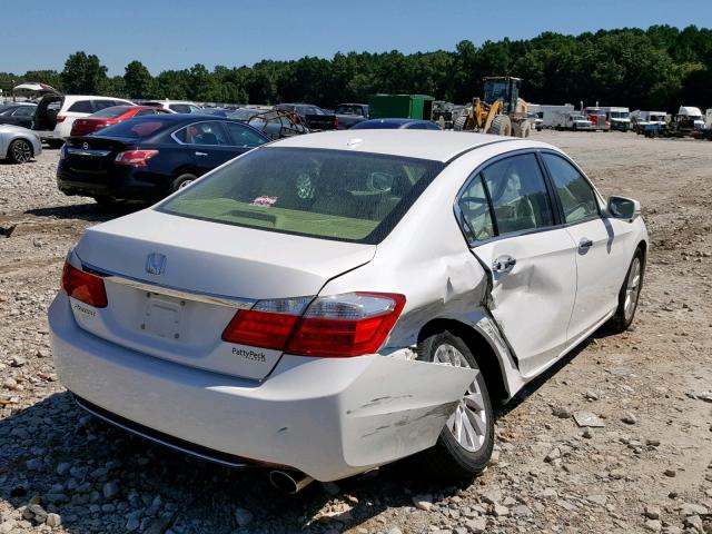 1HGCR2F87EA195416 - 2014 HONDA ACCORD EXL WHITE photo 4