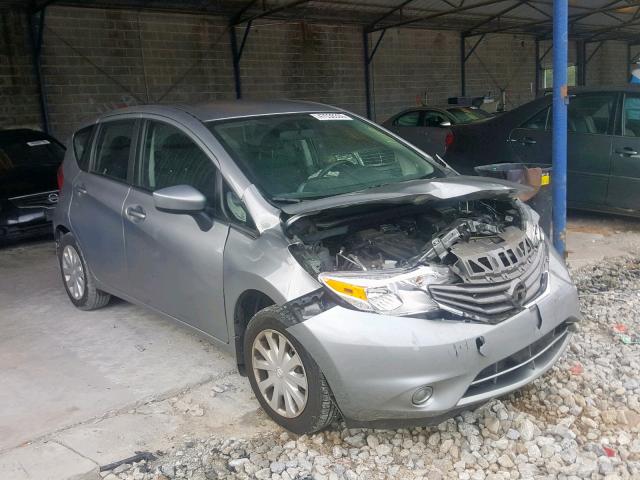 3N1CE2CP5FL364688 - 2015 NISSAN VERSA NOTE SILVER photo 1