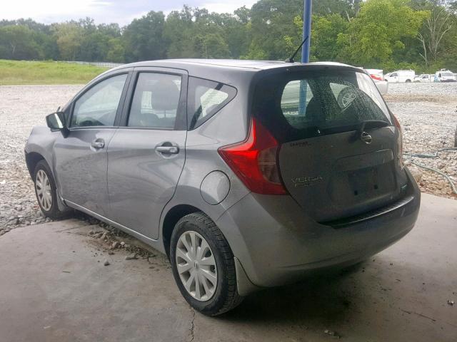 3N1CE2CP5FL364688 - 2015 NISSAN VERSA NOTE SILVER photo 3