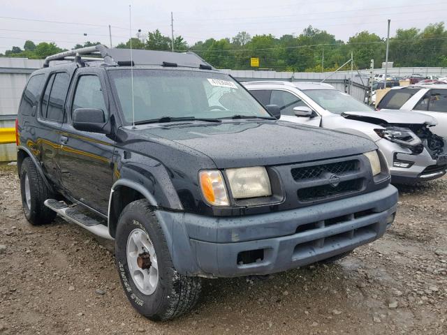 5N1ED28Y5YC608859 - 2000 NISSAN XTERRA XE BLACK photo 1