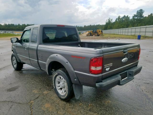 1FTYR14UX7PA12296 - 2007 FORD RANGER SUP GRAY photo 3