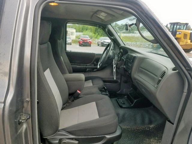 1FTYR14UX7PA12296 - 2007 FORD RANGER SUP GRAY photo 5