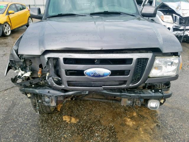 1FTYR14UX7PA12296 - 2007 FORD RANGER SUP GRAY photo 7