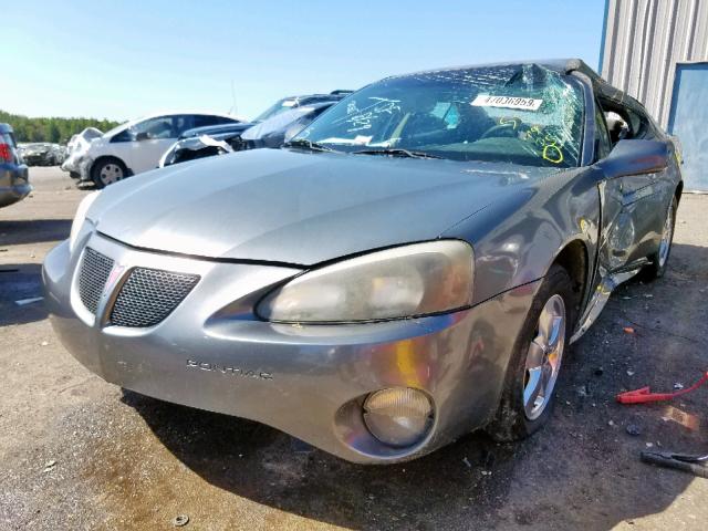 2G2WP522251331924 - 2005 PONTIAC GRAND PRIX GRAY photo 2