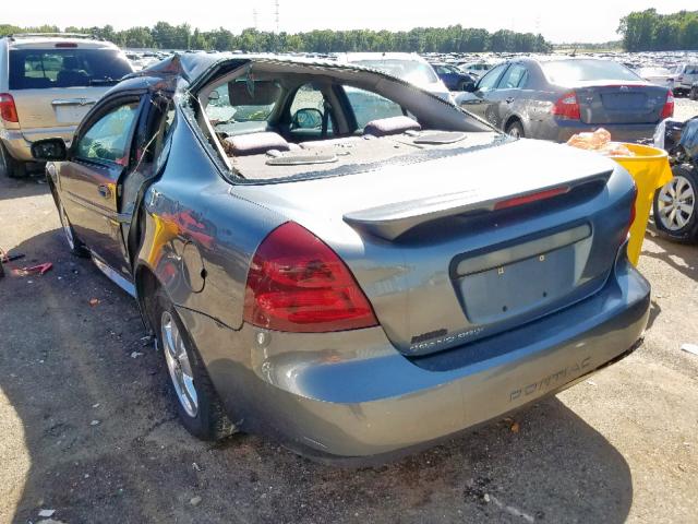 2G2WP522251331924 - 2005 PONTIAC GRAND PRIX GRAY photo 3