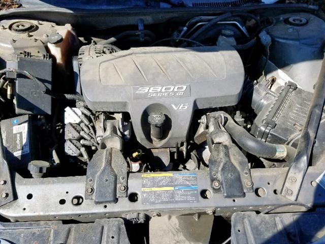 2G2WP522251331924 - 2005 PONTIAC GRAND PRIX GRAY photo 7