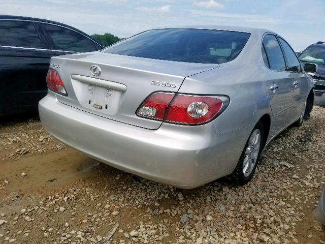 JTHBF30G920018701 - 2002 LEXUS ES 300 SILVER photo 4