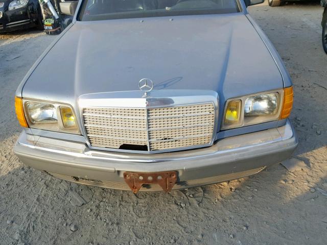 WDBCA32C4FA110652 - 1985 MERCEDES-BENZ 380 SE BLUE photo 7