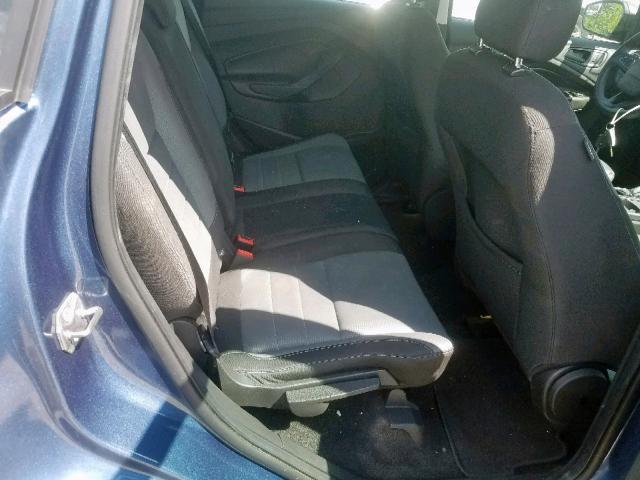 1FMCU0F79JUB50989 - 2018 FORD ESCAPE S BLUE photo 6