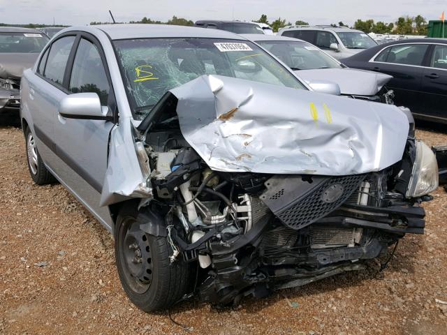 KNADE223696513296 - 2009 KIA RIO BASE BLUE photo 1