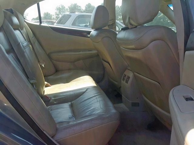 JTHBF30G220034674 - 2002 LEXUS ES 300 GRAY photo 6