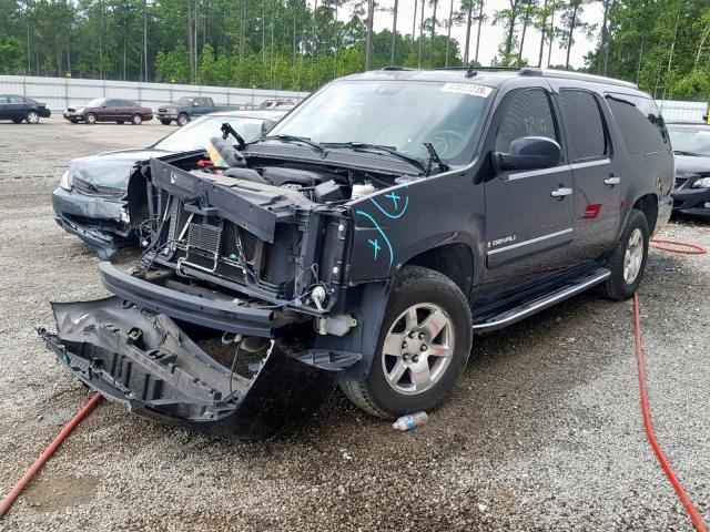 1GKFK66837J274032 - 2007 GMC YUKON XL D BLACK photo 2