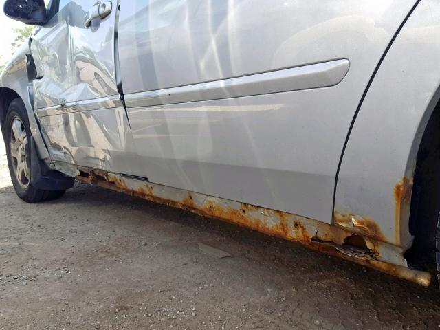 1G1ZU64805F218967 - 2005 CHEVROLET MALIBU MAX 银色 照片 10