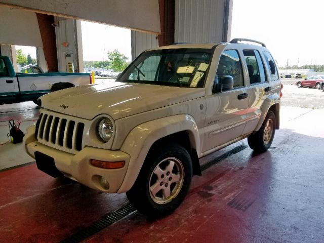 1J4GL58K44W289468 - 2004 JEEP LIBERTY LI WHITE photo 2