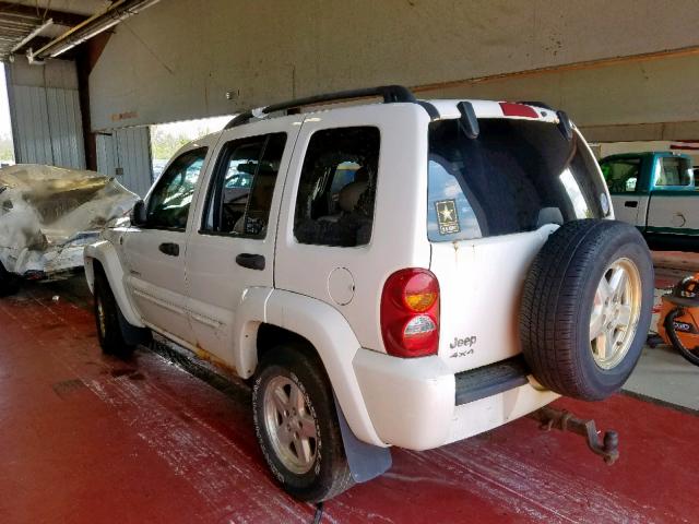 1J4GL58K44W289468 - 2004 JEEP LIBERTY LI WHITE photo 3