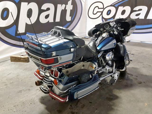 1HD1FCW1X2Y620653 - 2002 HARLEY-DAVIDSON FLHTCUI BLUE photo 4