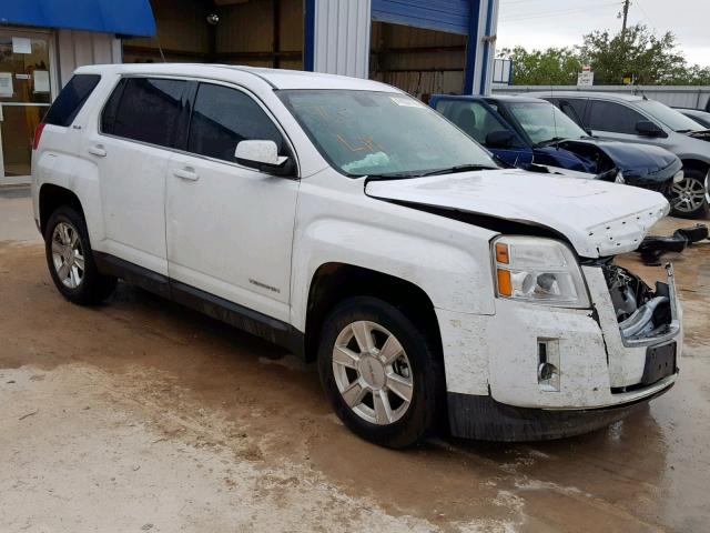 2CTALMEC9B6278903 - 2011 GMC TERRAIN SL WHITE photo 1