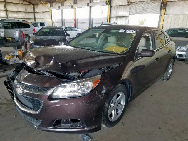 1G11C5SL2FF328230 - 2015 CHEVROLET MALIBU 1LT 棕色 照片 2