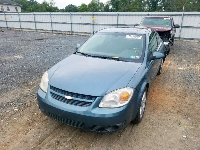 1G1AL15F077324672 - 2007 CHEVROLET COBALT LT BLUE photo 2