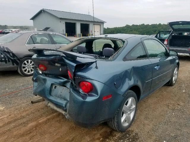 1G1AL15F077324672 - 2007 CHEVROLET COBALT LT BLUE photo 4