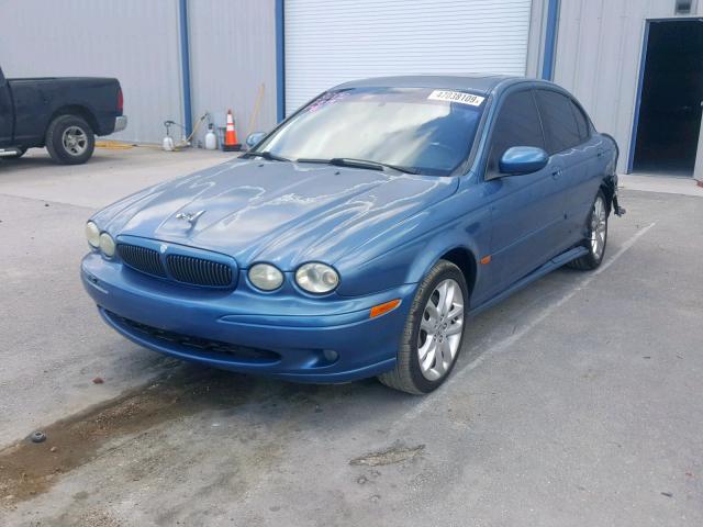 SAJEA53D62XC80844 - 2002 JAGUAR X-TYPE SPO BLUE photo 2