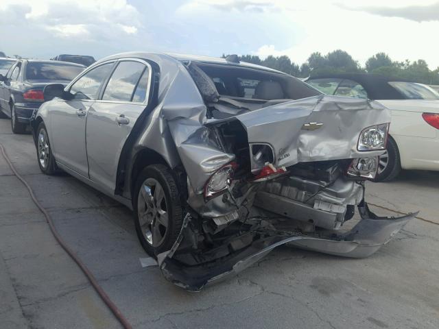 1G1ZB5E05CF266969 - 2012 CHEVROLET MALIBU LS 银色 照片 3