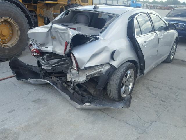 1G1ZB5E05CF266969 - 2012 CHEVROLET MALIBU LS 银色 照片 4
