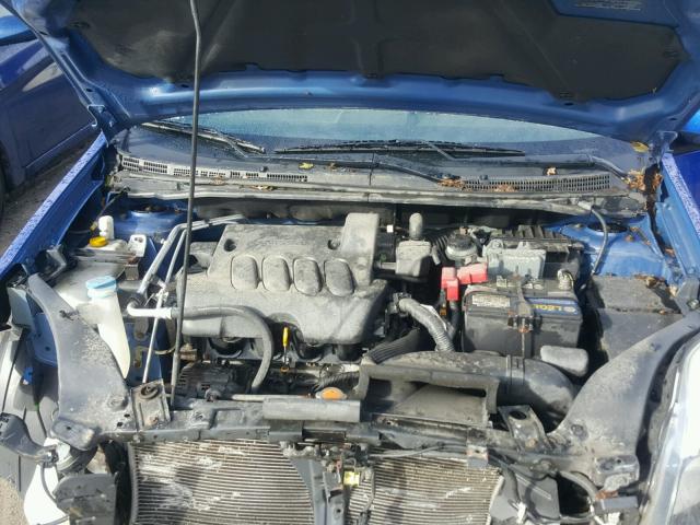 3N1AB6AP2BL679422 - 2011 NISSAN SENTRA 2.0 BLUE photo 7