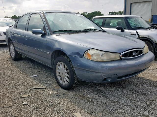 3FAFP6535XM105111 - 1999 FORD CONTOUR LX BLUE photo 1