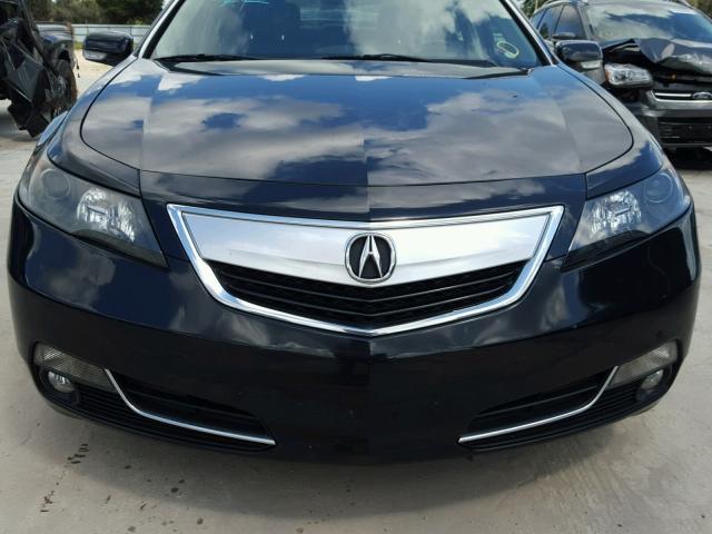 19UUA8F50CA021964 - 2012 ACURA TL BLACK photo 9