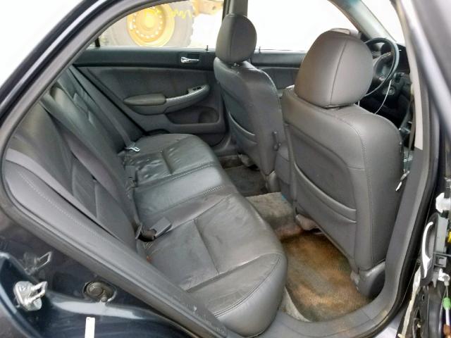 1HGCM66505A025670 - 2005 HONDA ACCORD EX CHARCOAL photo 6