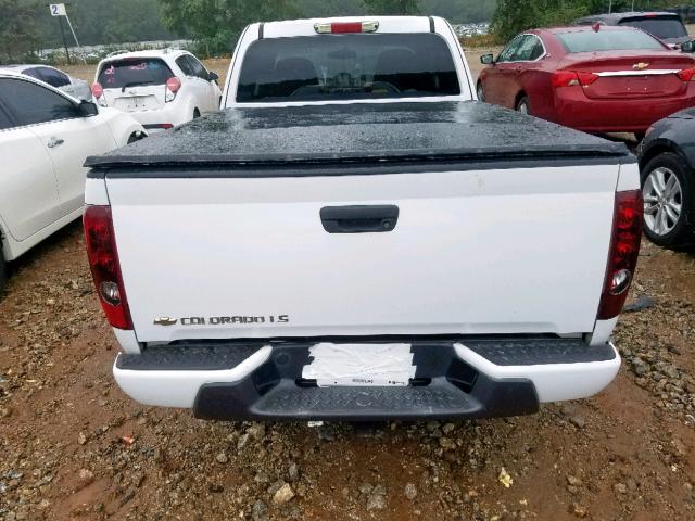 1GCCS196348152835 - 2004 CHEVROLET COLORADO WHITE photo 6